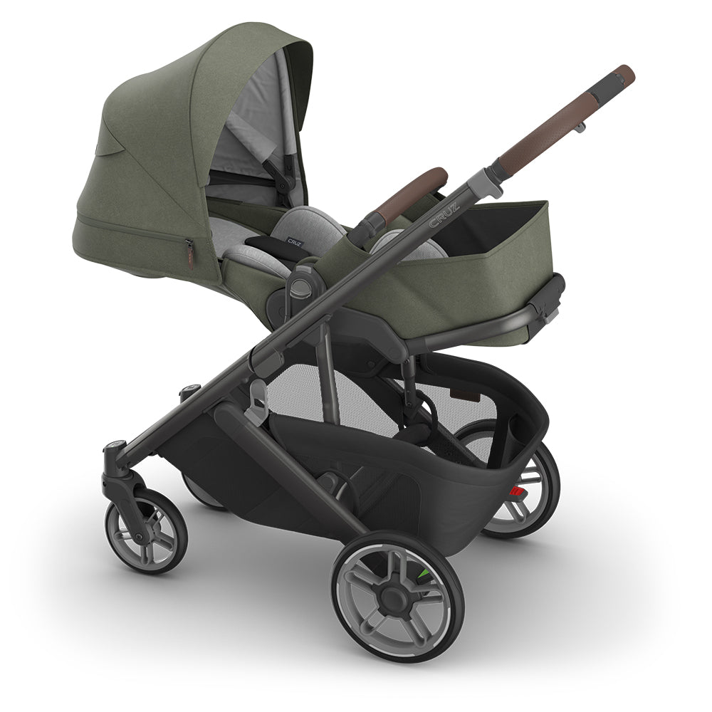 UPPAbaby Cruz V3 Stroller + Bassinet + Mesa/Aria Travel System