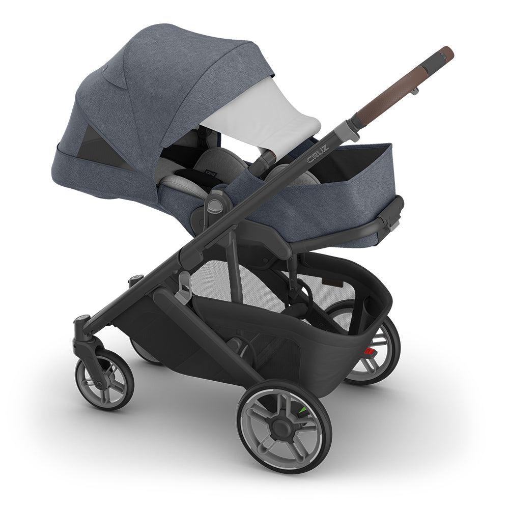 UPPAbaby Cruz V3 Stroller + Bassinet + Mesa/Aria Travel System