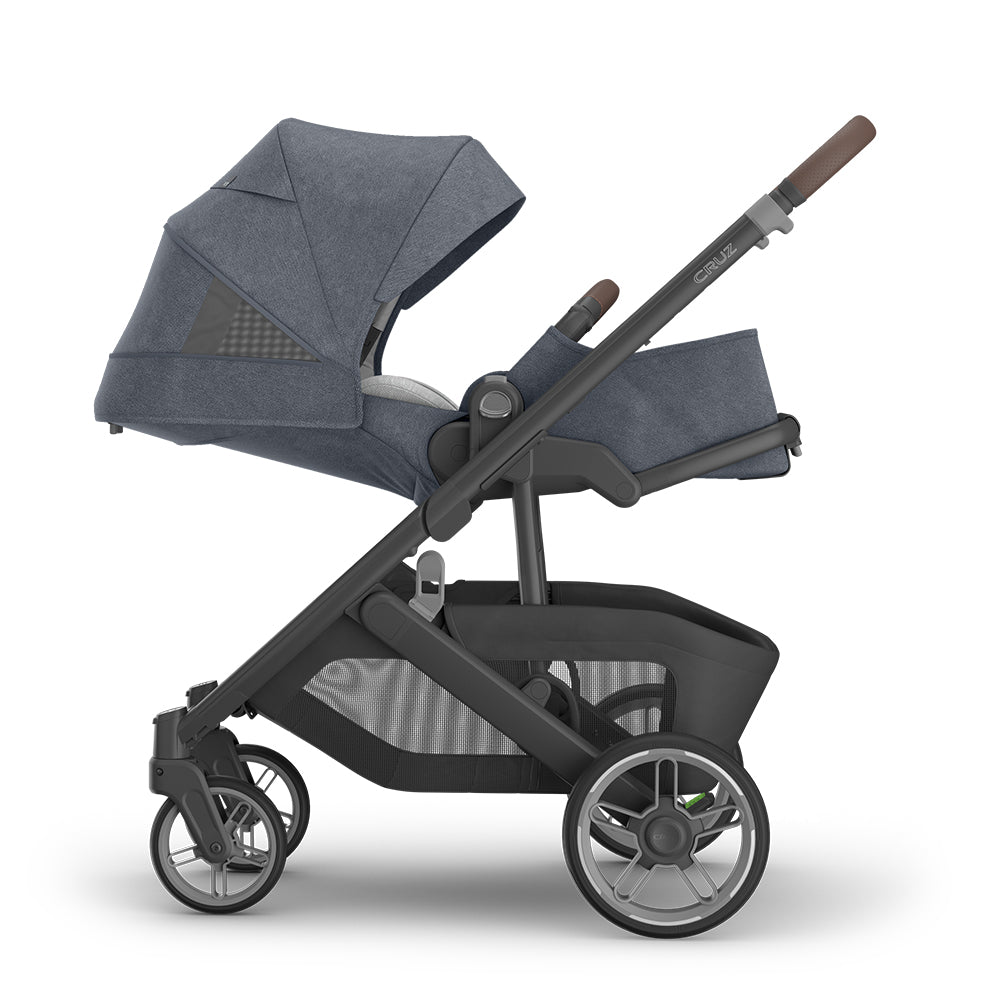UPPAbaby Cruz V3 Stroller + Bassinet + Mesa/Aria Travel System