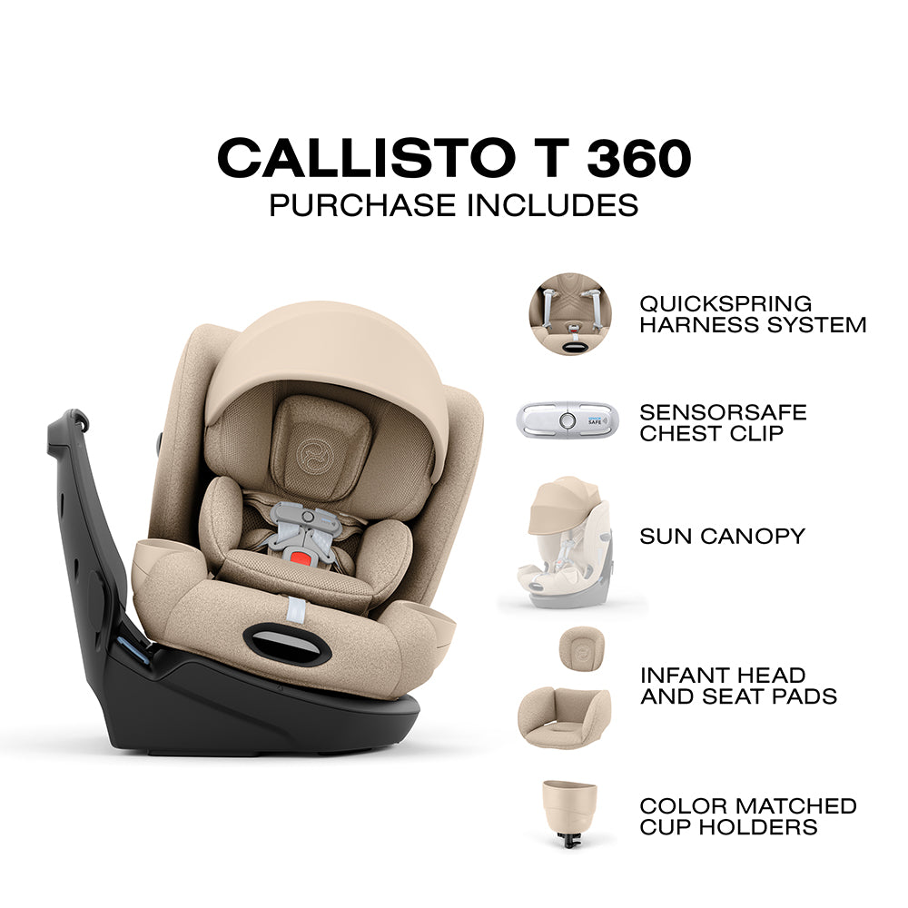 Cybex Callisto T Rotating All-in-One Car Seat