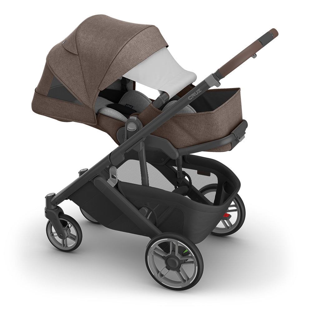 UPPAbaby Cruz V3 Stroller + Bassinet + Mesa/Aria Travel System