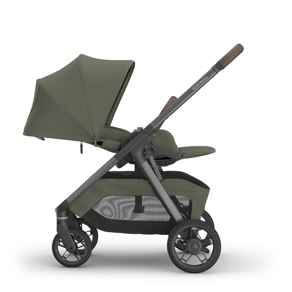 UPPAbaby Kona Stroller + Bassinet + Mesa/Aria Travel System