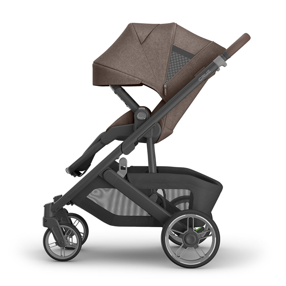 UPPAbaby Cruz V3 Stroller + Bassinet + Mesa/Aria Travel System