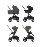 Silver Cross Breez Stroller + Nuna Pipa RX / Pipa Aire RX Travel System