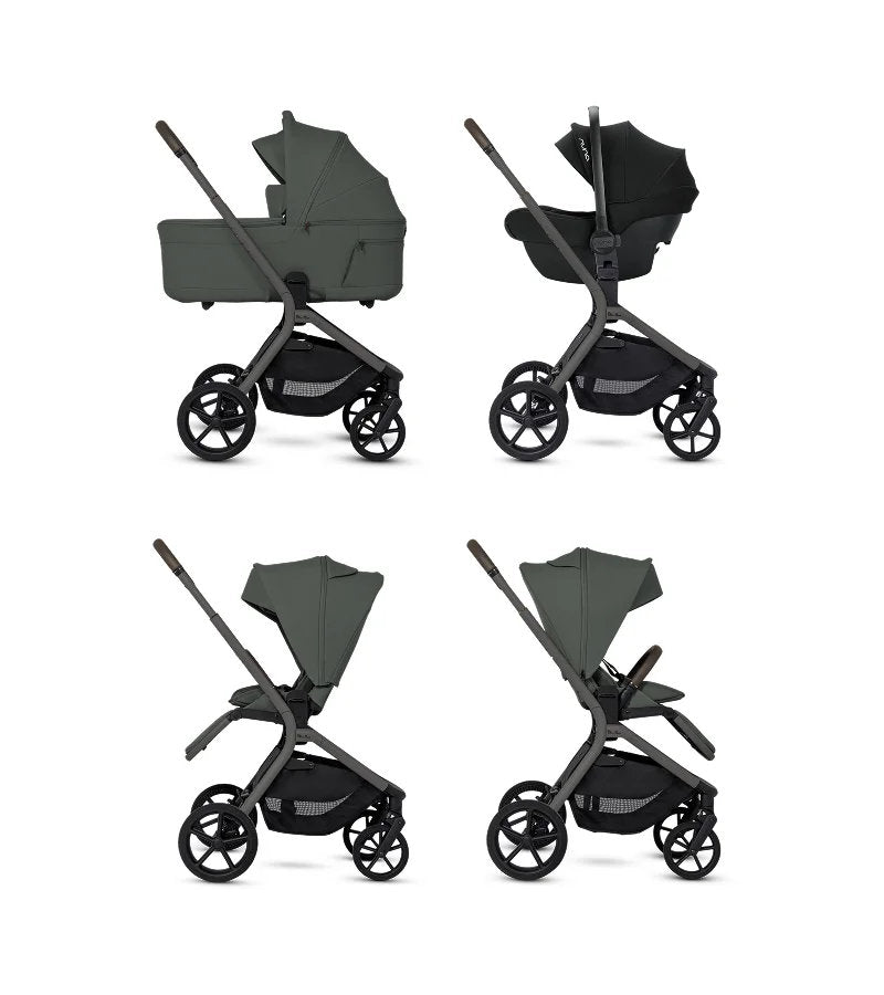 Silver Cross Breez Stroller + Nuna Pipa RX / Pipa Aire RX Travel System