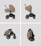 Silver Cross Breez Stroller + Bassinet + Nuna Pipa RX / Pipa Aire RX Travel System