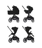 Silver Cross Breez Stroller + Bassinet + Nuna Pipa RX / Pipa Aire RX Travel System