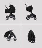 Silver Cross Breez Stroller + Bassinet + Nuna Pipa RX / Pipa Aire RX Travel System
