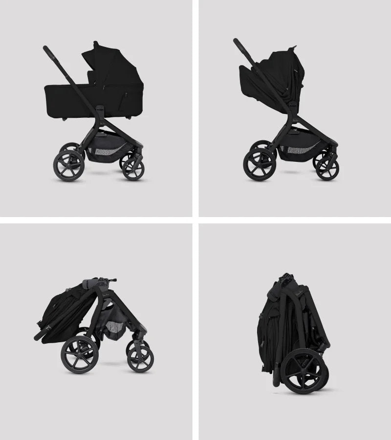 Silver Cross Breez Stroller + Bassinet + Nuna Pipa RX / Pipa Aire RX Travel System