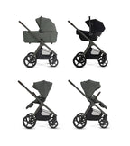Silver Cross Cove 2 Stroller + Bassinet + Nuna Pipa RX / Pipa Aire RX Travel System