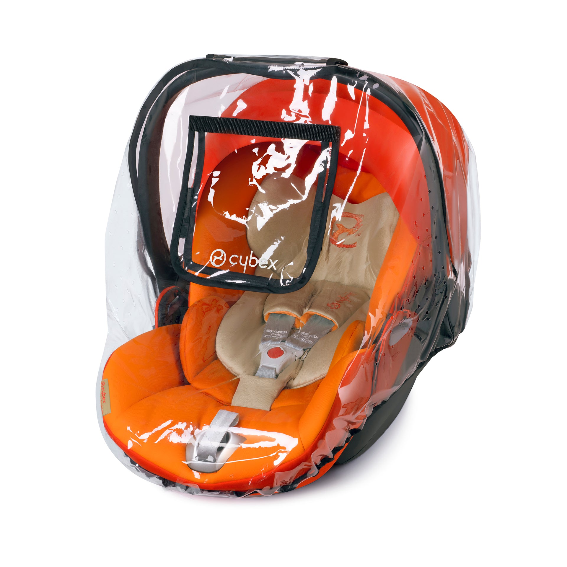 cybex aton rain cover Cybex Infant Car Seat Transparent Rain Cover (Aton/Cloud Series)
