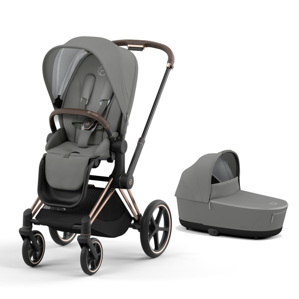 Cybex Priam 4 Stroller + Lux Carry Cot