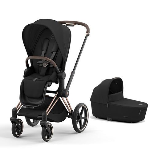 Cybex Priam 4 Stroller + Lux Carry Cot