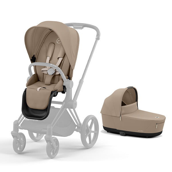 Cybex Priam 4 Stroller + Lux Carry Cot