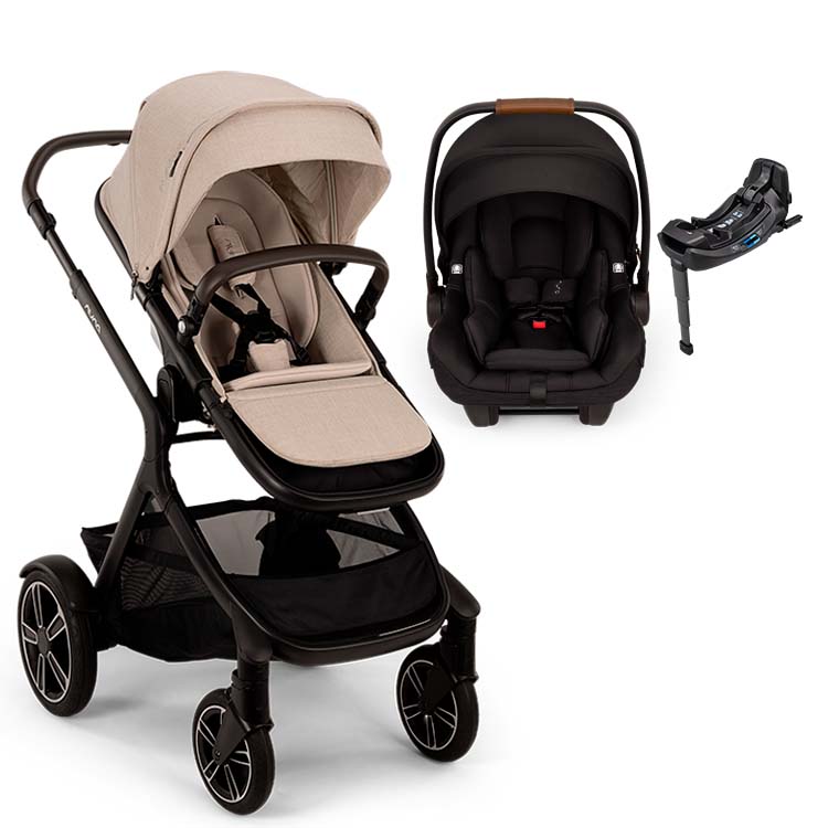Nuna® DEMI™ Next + PIPA Aire / PIPA RX / PIPA Aire RX + Rider Board Travel System