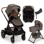 Nuna® DEMI™ Next + Bassinet + PIPA Aire / PIPA RX / PIPA Aire RX + Rider Board Travel System