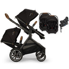 Nuna® DEMI™ Next Double Stroller for TWINS with 2 PIPA Aire / PIPA RX / PIPA Aire RX Car Seats