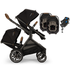Nuna® DEMI™ Next Double Stroller for TWINS with 2 PIPA Aire / PIPA RX / PIPA Aire RX Car Seats
