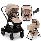 Nuna® DEMI™ Next + Bassinet + PIPA Aire / PIPA RX / PIPA Aire RX + Rider Board Travel System