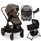 Nuna® DEMI™ Next + Bassinet + PIPA Aire / PIPA RX / PIPA Aire RX + Rider Board Travel System