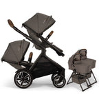 Nuna® DEMI™ Next Double Stroller for TWINS with 2 Bassinets