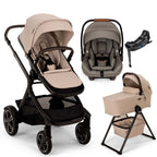 Nuna® DEMI™ Next + Bassinet + PIPA Aire / PIPA RX / PIPA Aire RX + Rider Board Travel System
