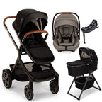 Nuna® DEMI™ Next + Bassinet + PIPA Aire / PIPA RX / PIPA Aire RX + Rider Board Travel System