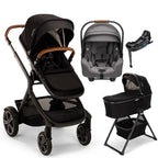 Nuna® DEMI™ Next + Bassinet + PIPA Aire / PIPA RX / PIPA Aire RX + Rider Board Travel System