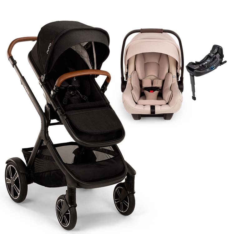 Nuna® DEMI™ Next + PIPA Aire / PIPA RX / PIPA Aire RX + Rider Board Travel System