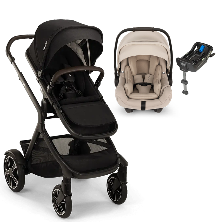 Nuna® DEMI™ Next + PIPA Aire / PIPA RX / PIPA Aire RX + Rider Board Travel System