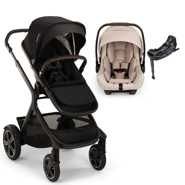 Nuna® DEMI™ Next + PIPA Aire / PIPA RX / PIPA Aire RX + Rider Board Travel System