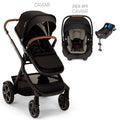 Nuna® DEMI™ Next + PIPA Aire / PIPA RX / PIPA Aire RX + Rider Board Travel System