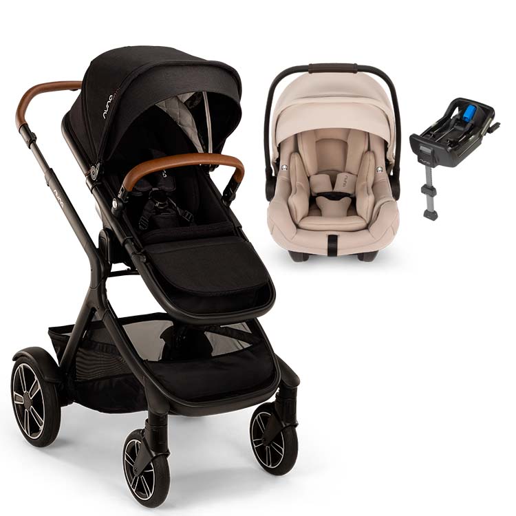Nuna® DEMI™ Next + PIPA Aire / PIPA RX / PIPA Aire RX + Rider Board Travel System