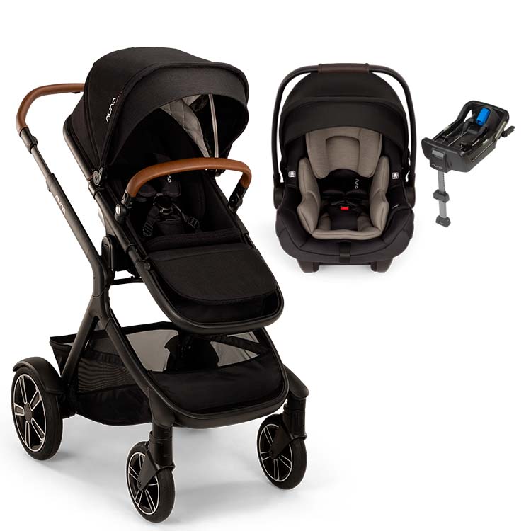 Nuna® DEMI™ Next + PIPA Aire / PIPA RX / PIPA Aire RX + Rider Board Travel System