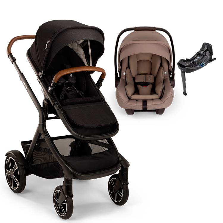 Nuna® DEMI™ Next + PIPA Aire / PIPA RX / PIPA Aire RX + Rider Board Travel System