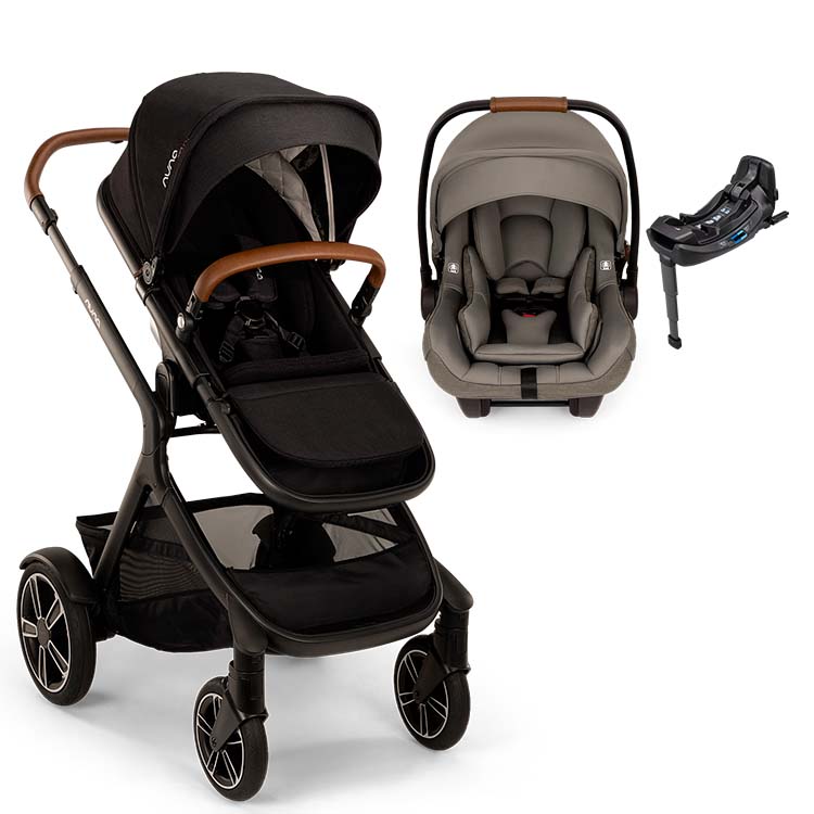 Nuna® DEMI™ Next + PIPA Aire / PIPA RX / PIPA Aire RX + Rider Board Travel System