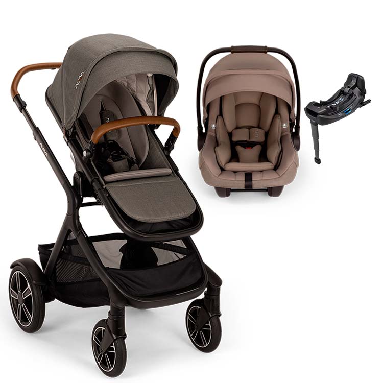 Nuna® DEMI™ Next + PIPA Aire / PIPA RX / PIPA Aire RX + Rider Board Travel System