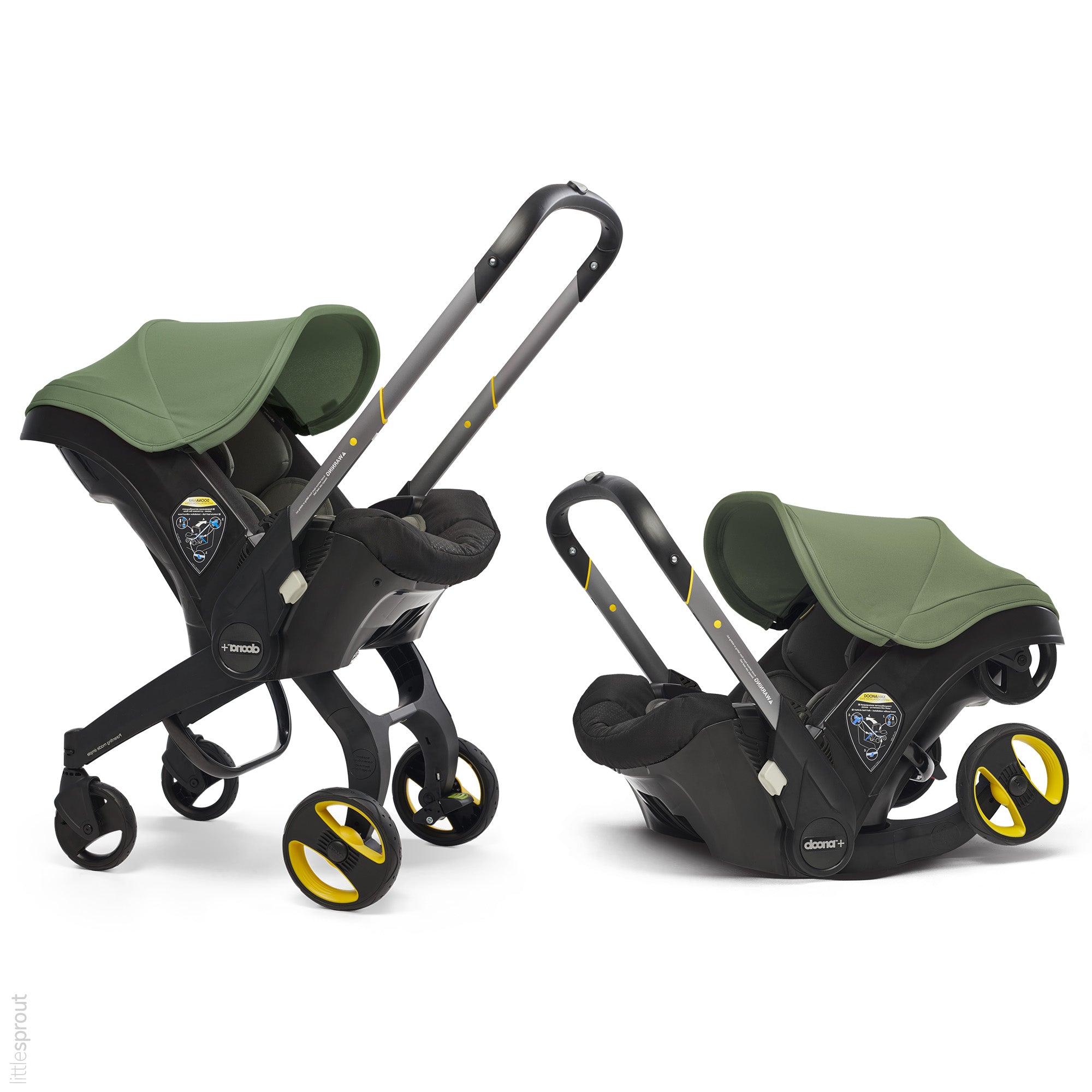 doona convertible infant car seat/compact stroller system with base Doona + Car Seat & Stroller