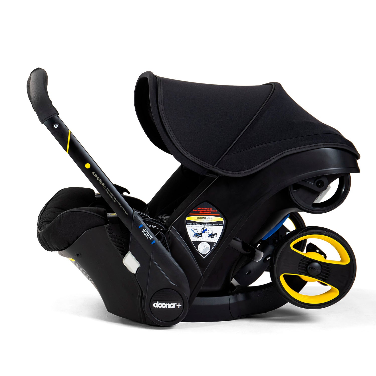 Doona Infant Car Seat/Stroller and Base (Midnight Edition)