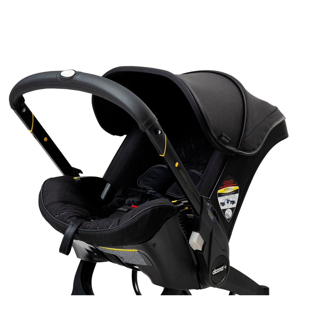 Doona Infant Car Seat/Stroller and Base (Midnight Edition)