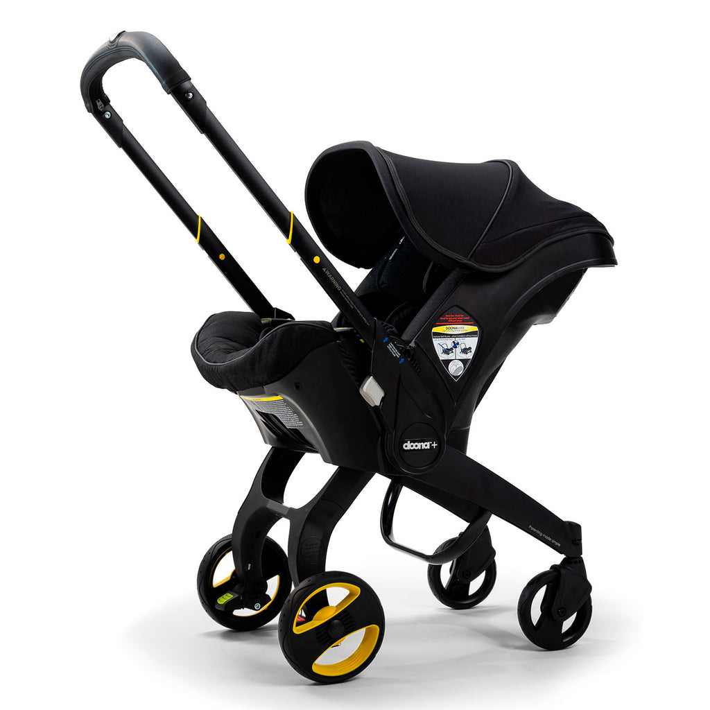 Doona Infant Car Seat/Stroller and Base (Midnight Edition)