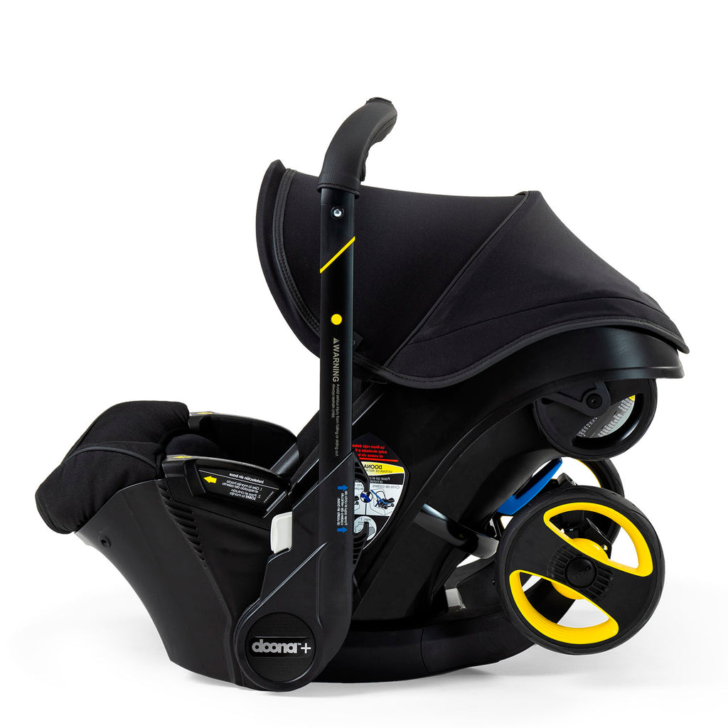 Doona Infant Car Seat/Stroller and Base (Midnight Edition)