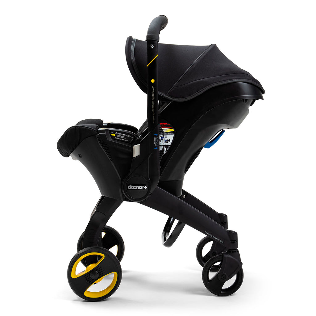 Doona Infant Car Seat/Stroller and Base (Midnight Edition)