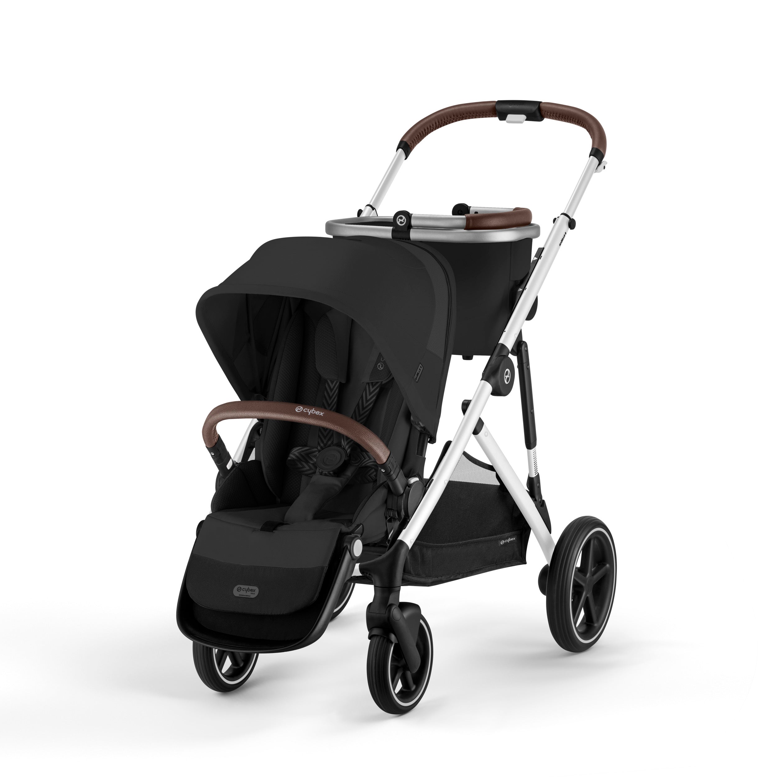 cybex stroller basket Cybex Gazelle S Twin Pushchair with Second Seat Unit