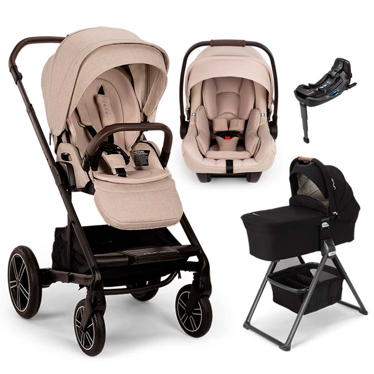Nuna® MIXX™ Next + Bassinet + PIPA Aire / PIPA RX / PIPA Aire RX Travel System