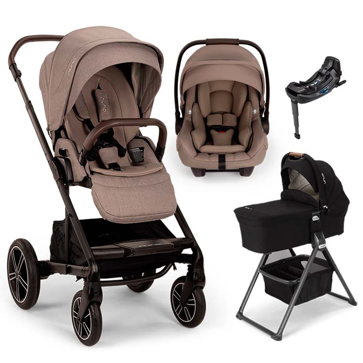 Nuna® MIXX™ Next + Bassinet + PIPA Aire / PIPA RX / PIPA Aire RX Travel System