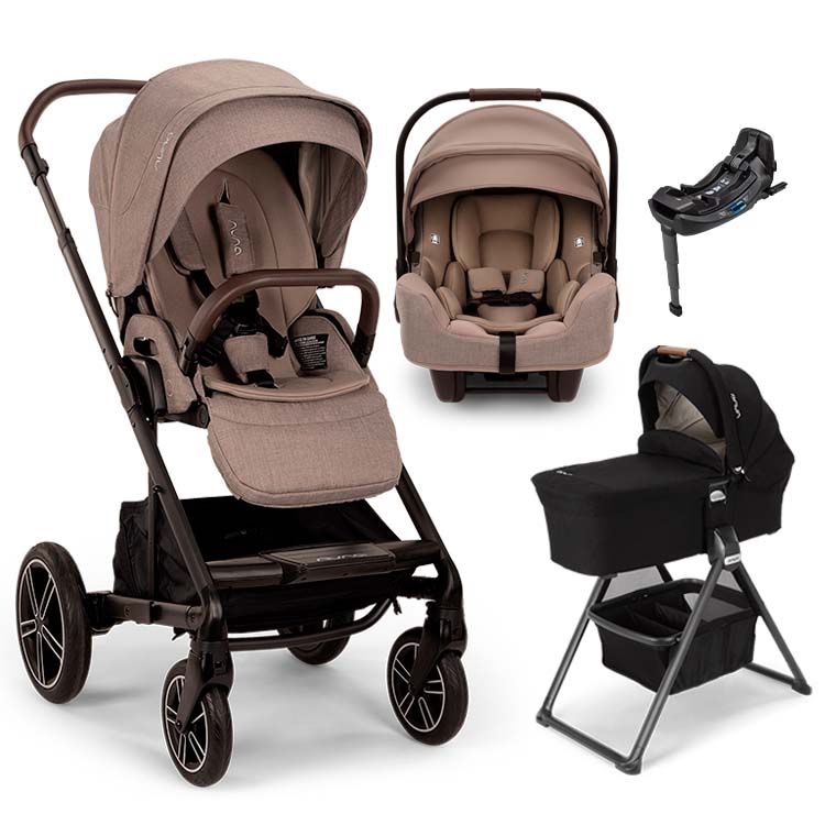 Nuna® MIXX™ Next + Bassinet + PIPA Aire / PIPA RX / PIPA Aire RX Travel System