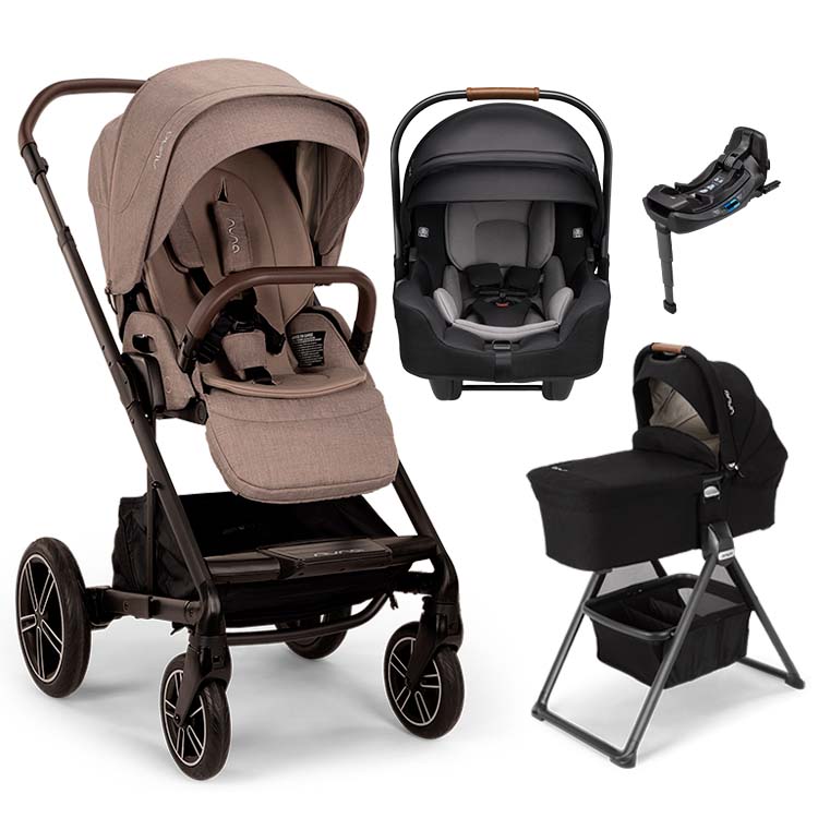 Nuna® MIXX™ Next + Bassinet + PIPA Aire / PIPA RX / PIPA Aire RX Travel System