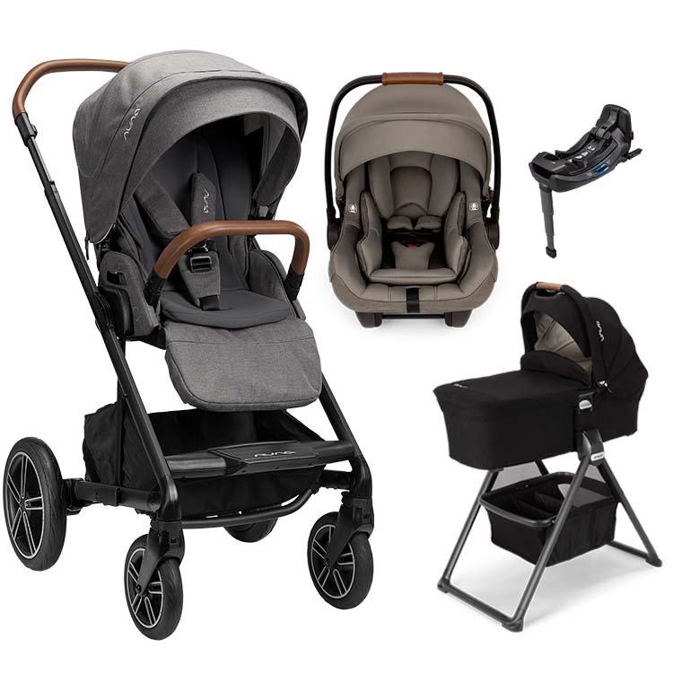 Nuna® MIXX™ Next + Bassinet + PIPA Aire / PIPA RX / PIPA Aire RX Travel System