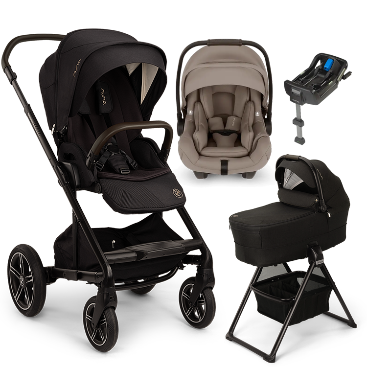 Nuna® MIXX™ Next + Bassinet + PIPA Aire / PIPA RX / PIPA Aire RX Travel System